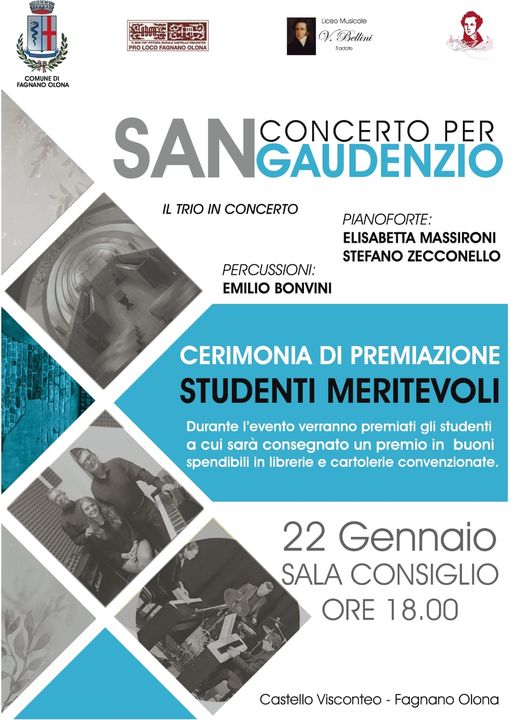 22/01/2023 – Concerto per San Gaudenzio – Fagnano Ol. (VA)