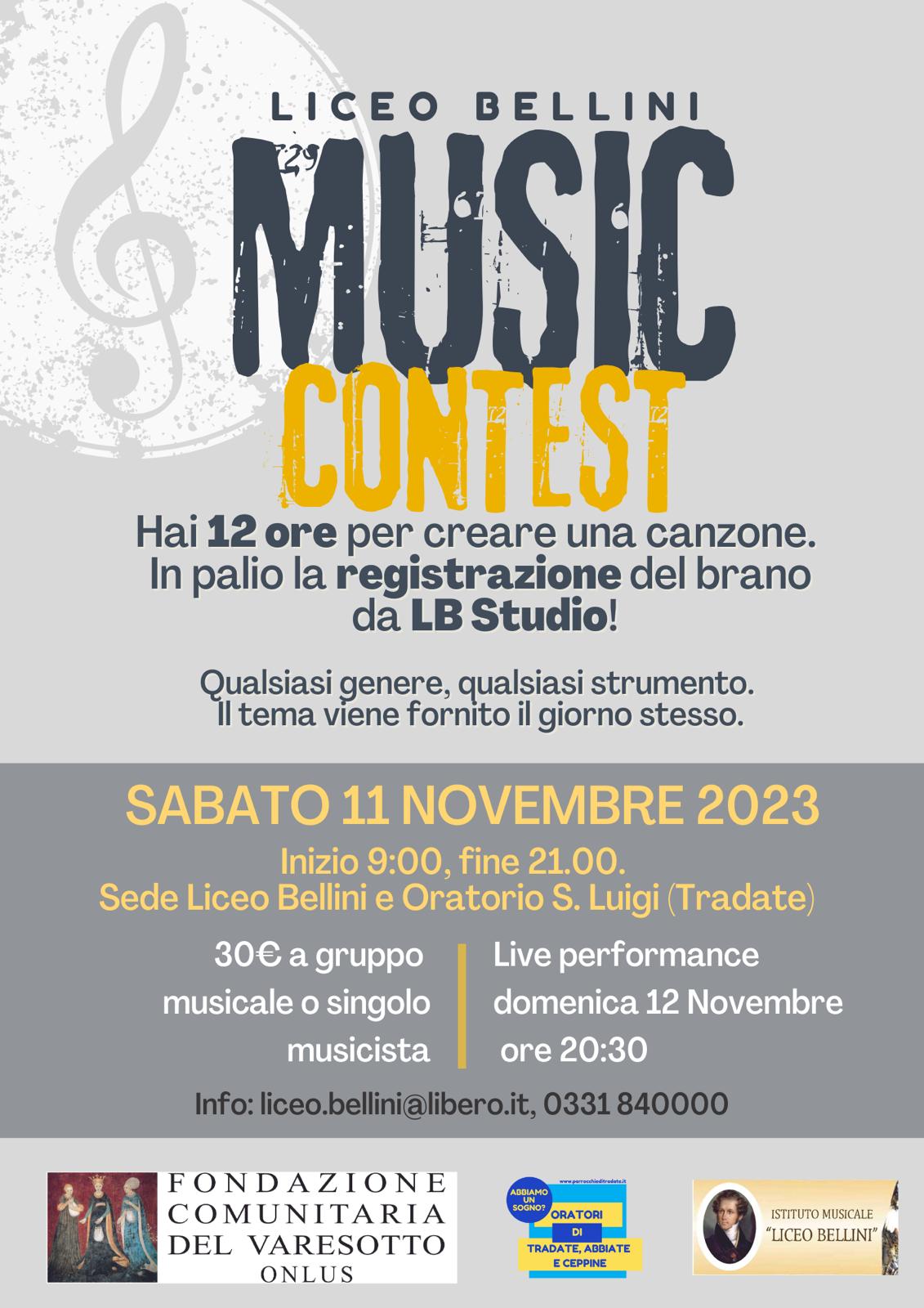 Music Contest – 11/11/2023